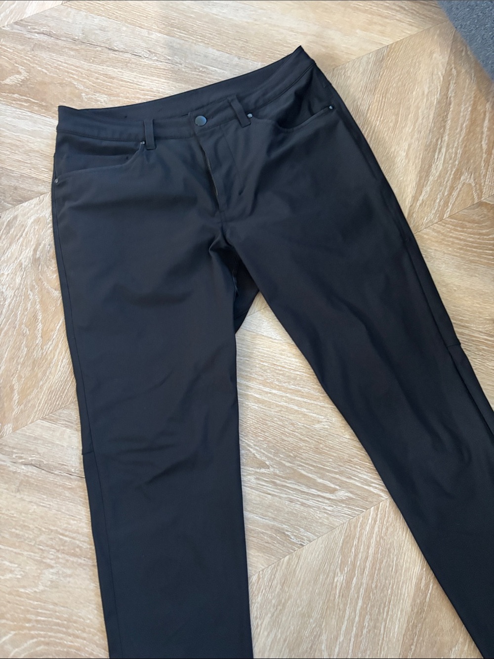 lululemon athletica Men's Black Performance Chinos